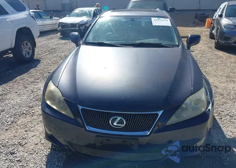 2007 Lexus Is 250 из США, поврежденный, VIN JTHCK262675012208